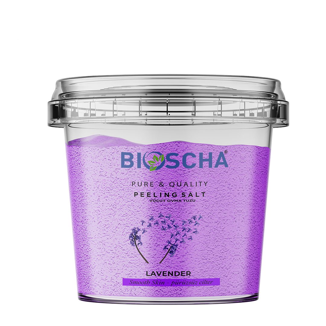 Bioscha Body Scrub Lavender Faz Peeling 700G
